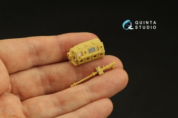 Quinta Studio QD35072 Fi 156C 3D-Printed &amp; coloured Interior on decal paper (Hobby Boss (ex-Tristar)) 1/35
