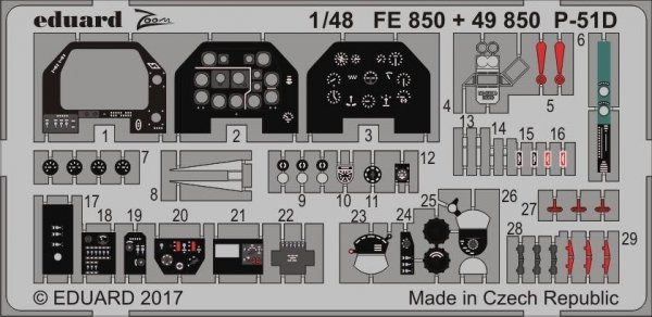 Eduard FE850 P-51D MENG 1/48
