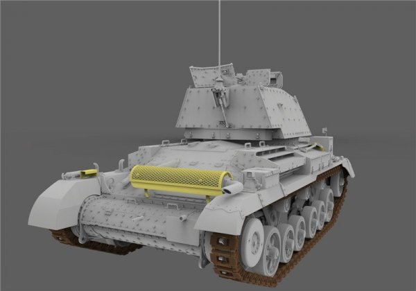 Gecko Models 35GM0005 KREUZER PZ.PKFW.MK.II,742(e),(A10) W/ INTERIOR (1:35)