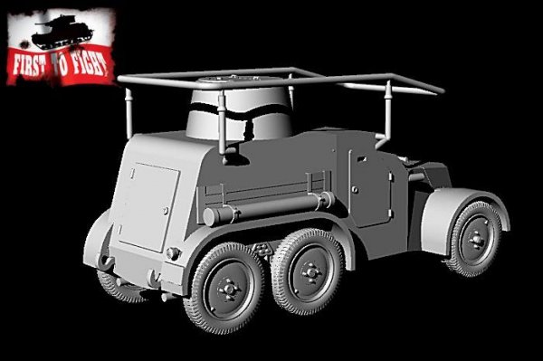 First To Fight PL105 First To Fight PL105 - Panzerspahwagen 30(t) Wóz Dowodzenia 1/72