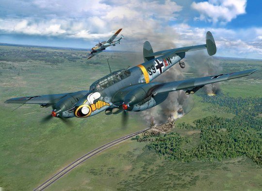 Revell 04961 Messerschmitt Bf110 C-2 / C-7 1/32