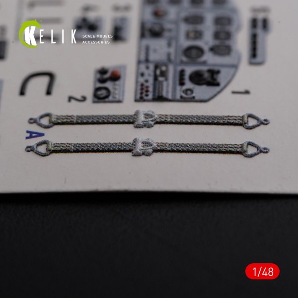 KELIK K48094 IL-2 Shturmovik interior 3D decals for Tamiya kit 1/48