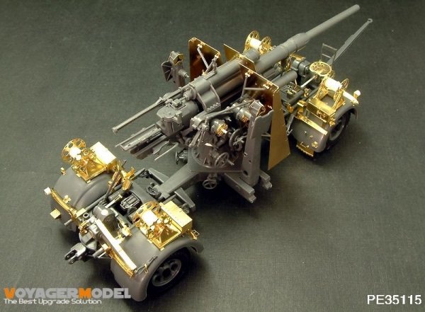 Voyager Model PE35115 88mm FLAK 36/37 wih Zundapp (For TAMIYA 35017/35283) 1/35