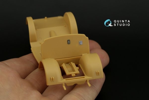 Quinta Studio QD35082 1937 Opel Olympia 3D-Printed &amp; coloured Interior on decal paper (Bronco) 1/35