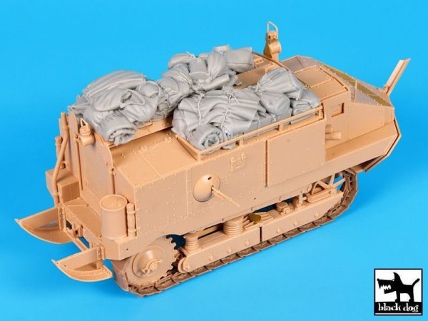 Black Dog T35194 Schneider CA accessories set 1/35