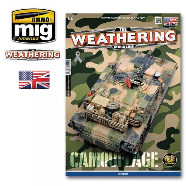 AMMO of Mig Jimenez 4519-ENG TWM ISSUE 20 - CAMOUFLAGE (ENGLISH)