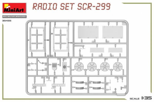 MiniArt 35455 U.S. RADIO SET SCR-299 1/35