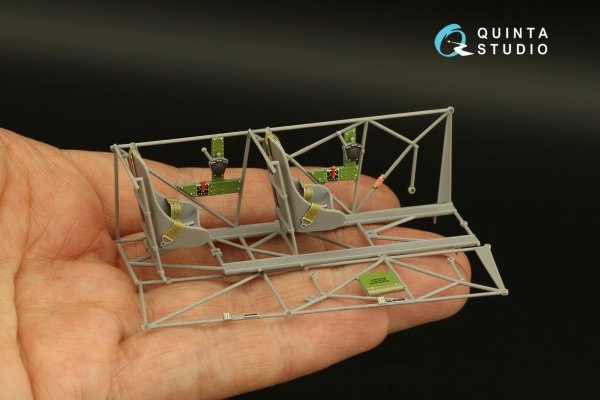 Quinta Studio QD32153 Pt-17/N2S-3 Kaydet 3D-Printed coloured Interior on decal paper (ICM) 1/32