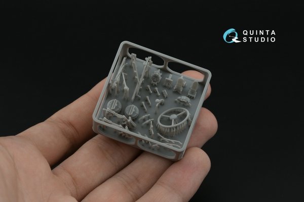 Quinta Studio QT35022 ZiL-130 detailing set (Zvezda) 1/35