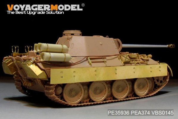 Voyager Model PE35936 WWII German Panther D w/&quot;Stadtgas&quot; Fuel Tanks Basic For MENG TS-038 1/35
