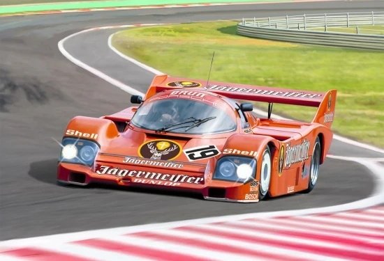 Italeri 3678 Porsche 956 Jägermeister 1/24