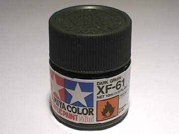 Tamiya XF61 Dark Green (81761) Acrylic paint 10ml