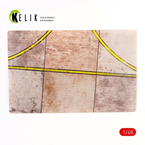 KELIK KS48001 RPK RUNWAY BASE - ACRYLIC 3 MM (280 X 180 MM) 1/48
