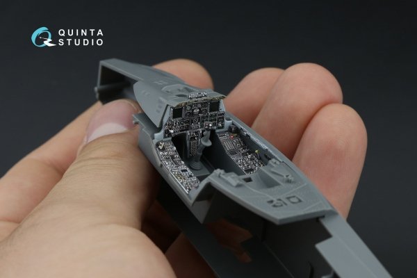 Quinta Studio QD48474 A-10C 3D-Printed coloured Interior on decal paper (GWH) 1/48