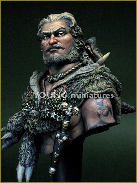 Young Miniatures YH1822 Celtic Warriors 1st C. BC Battle of the Beast 1/10