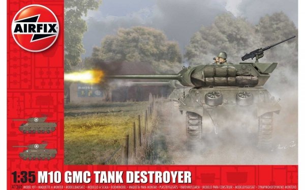 Airfix 1360 M10 GMC (U.S. Army) 1/35