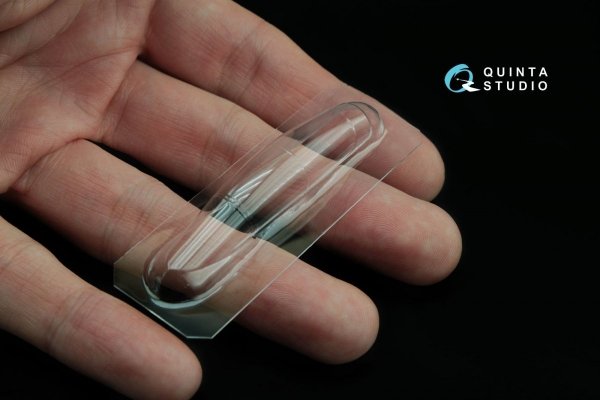 Quinta Studio QC72012 Su-27UB/Su-30 vacuformed clear canopy(for Zvezda kit) 1/72
