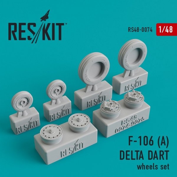 RESKIT RS48-0074 F-106 (А) Delta Dart wheels set 1/48