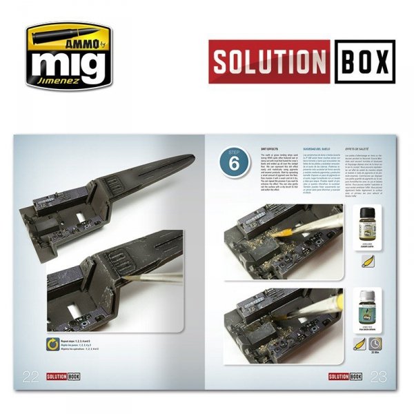 AMMO of Mig Jimenez 6502 WWII LUFTWAFFE LATE FIGHTERS SOLUTION BOOK (Multilingual)