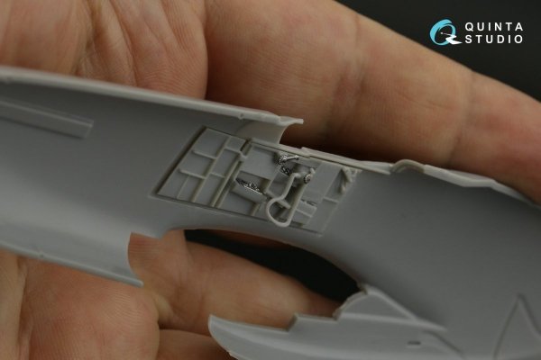 Quinta Studio QDS-48363 F-82F Twin Mustang 3D-Printed &amp; coloured Interior on decal paper (Modelsvit) (Small version) 1/48