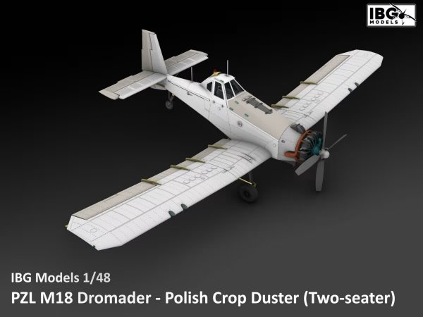 IBG 48002 PZL M18 Dromader - Polish Crop Duster (Two-seater) 1/48