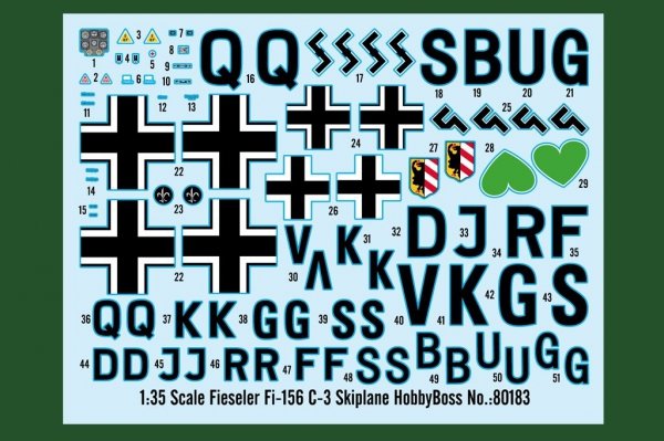 Hobby Boss 80183 Fieseler Fi-156 C-3 Skiplane 1/35