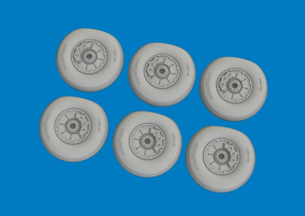 Eduard 672393 Chinook HC.1 wheels AIRFIX 1/72