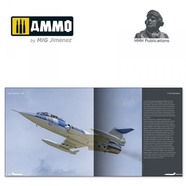 HMH Publications DH-025 Lockheed F-104 Starfighter Flying in Air Forces around the World ( English version )