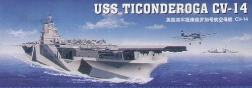 Trumpeter 05609 USS TICONDEROGA CV-14 (1:350)