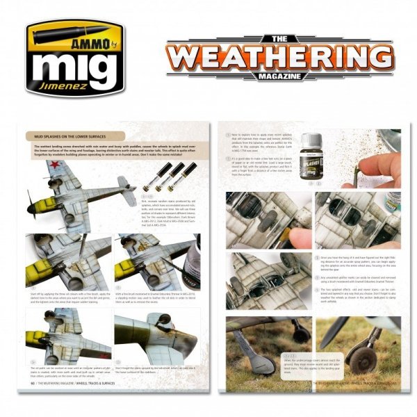 AMMO of Mig Jimenez 4524PL TWM Issue 25 WHEELS, TRACKS &amp; SURFACES Polska wersja językowa