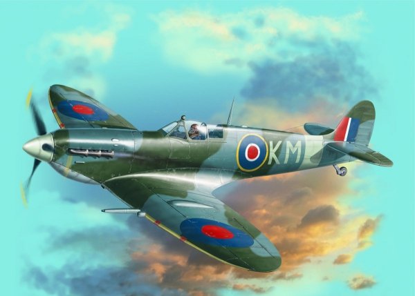 Kovozavody Prostejov KPM0124 Spitfire Mk.Vc Allied Fighters 1/72