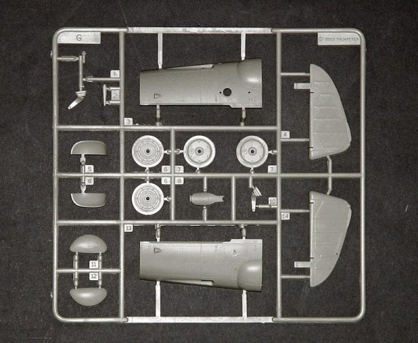 Trumpeter 02407 Messerschmitt Bf109 G-6 early version (1:24)