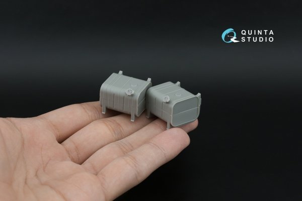 Quinta Studio QD+35162 KrAZ-6322 3D-Printed &amp; coloured Interior on decal paper (Takom) (with 3D-printed resin parts) 1/35