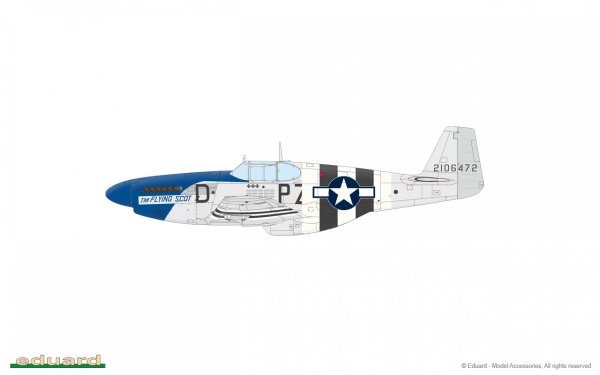Eduard 11181 OVERLORD: D-DAY MUSTANGS / P-51B MUSTANG DUAL COMBO 1/48