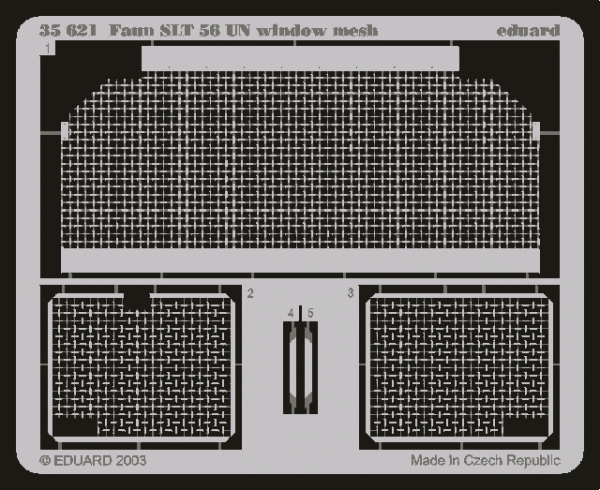 Eduard 35621 Faun SLT 56 UN window mesh (TRUMPETER) 1/35 