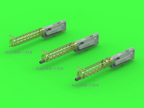Master AM-32-102 German WWI Machine Gun Spandau LMG 08 with Cooling Jacker ver.1 (1:32)
