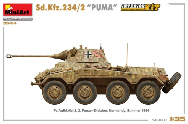 MiniArt 35419 SD.KFZ.234/2 PUMA 1/35