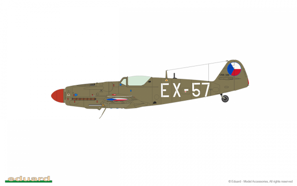 Eduard 70151 Avia S-199 bubble canopy 1/72