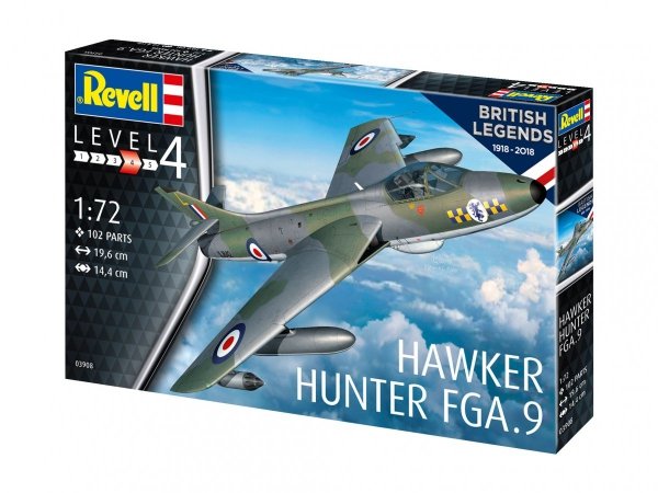 Revell 03908 100 Years RAF: Hawker Hunter FGA (1:72)
