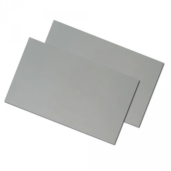 Plastruct 91004 ABS SHEET Płyta 178mm x 300mm x 1.0mm SZARA / 3szt.