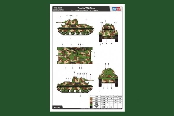 Hobby Boss 83828 Finnish T-50
