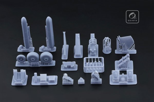 Quinta Studio QNT4001 Su-25SM/SM3 Model kit (Quinta Models) 1/48