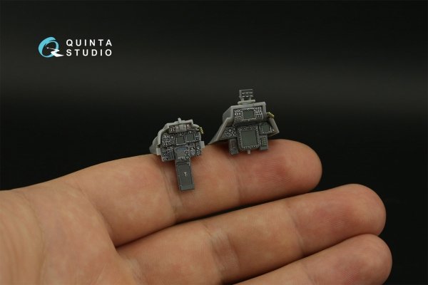 Quinta Studio QD48405 F-14D 3D-Printed &amp; coloured Interior on decal paper (Hobby Boss) 1/48