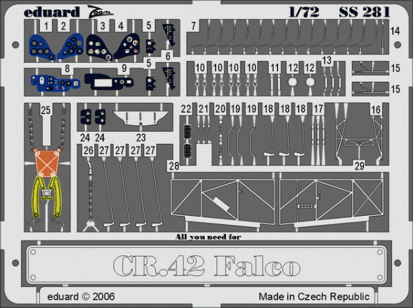 Eduard SS281 CR 42 Falco 1/72 ITALERI