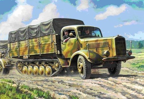 Zvezda 3603 German half-truck Maultier 4,5t Truck (1:35)