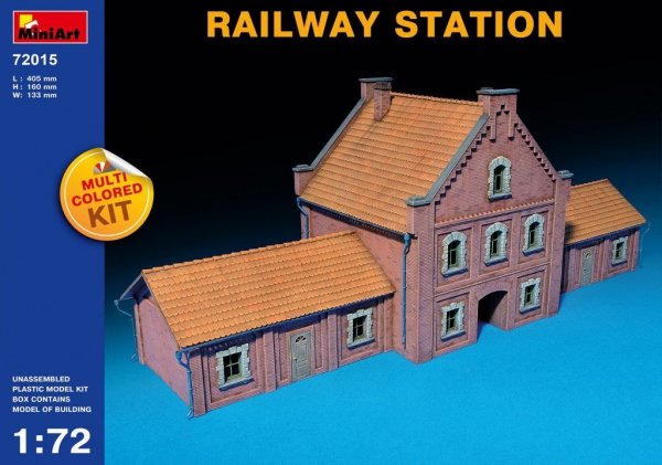 MiniArt 72015 RAILWAY STATION 1/72