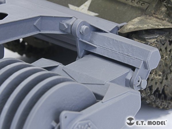 E.T. Model P35-041 WWII US ARMY T1E1 &quot;Earthworm&quot; Mine Exploder (for Late M32B1 Hull) ( 3D Printed ) 1/35