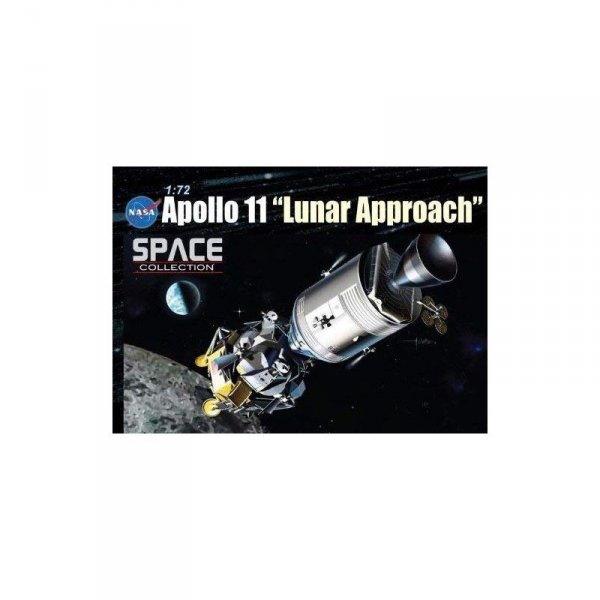 Dragon 11009 APOLLO 11 &quot;LUNAR APPROACH&quot; CSM &quot;COLUMBIA&quot; + LM &quot;EAGLE&quot; 1/48