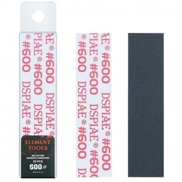 DSPIAE WSP-MA600 #600 DIE-CUTTING ADHESIVE SANDPAPER / Samoprzylepny papier ścierny