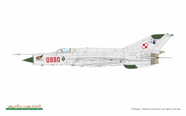 Eduard 2151 MiG-21bis DUAL COMBO 1/72